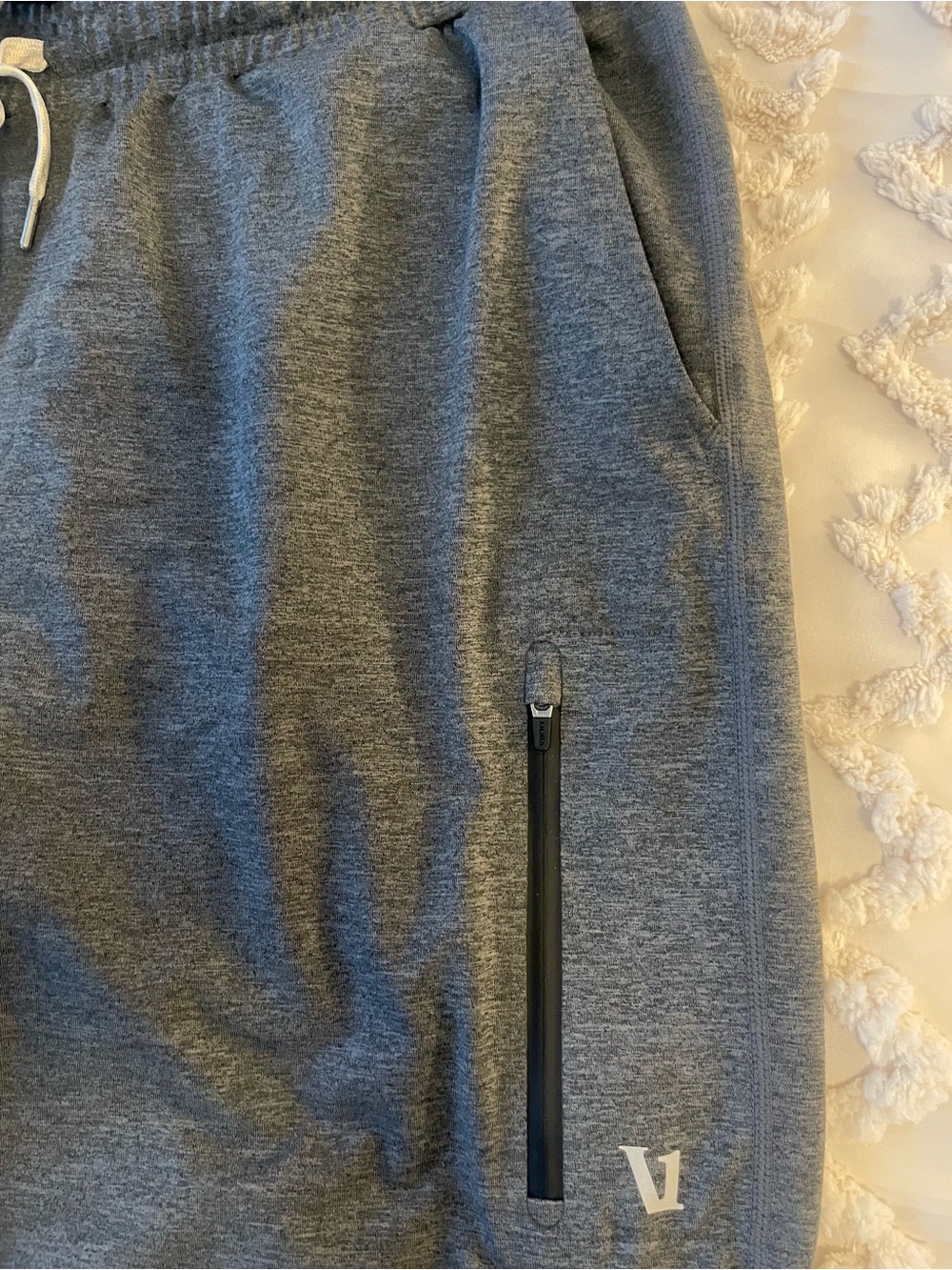 Men’s Vuori Sunday Performance Joggers - Gray - Picture 5 of 7